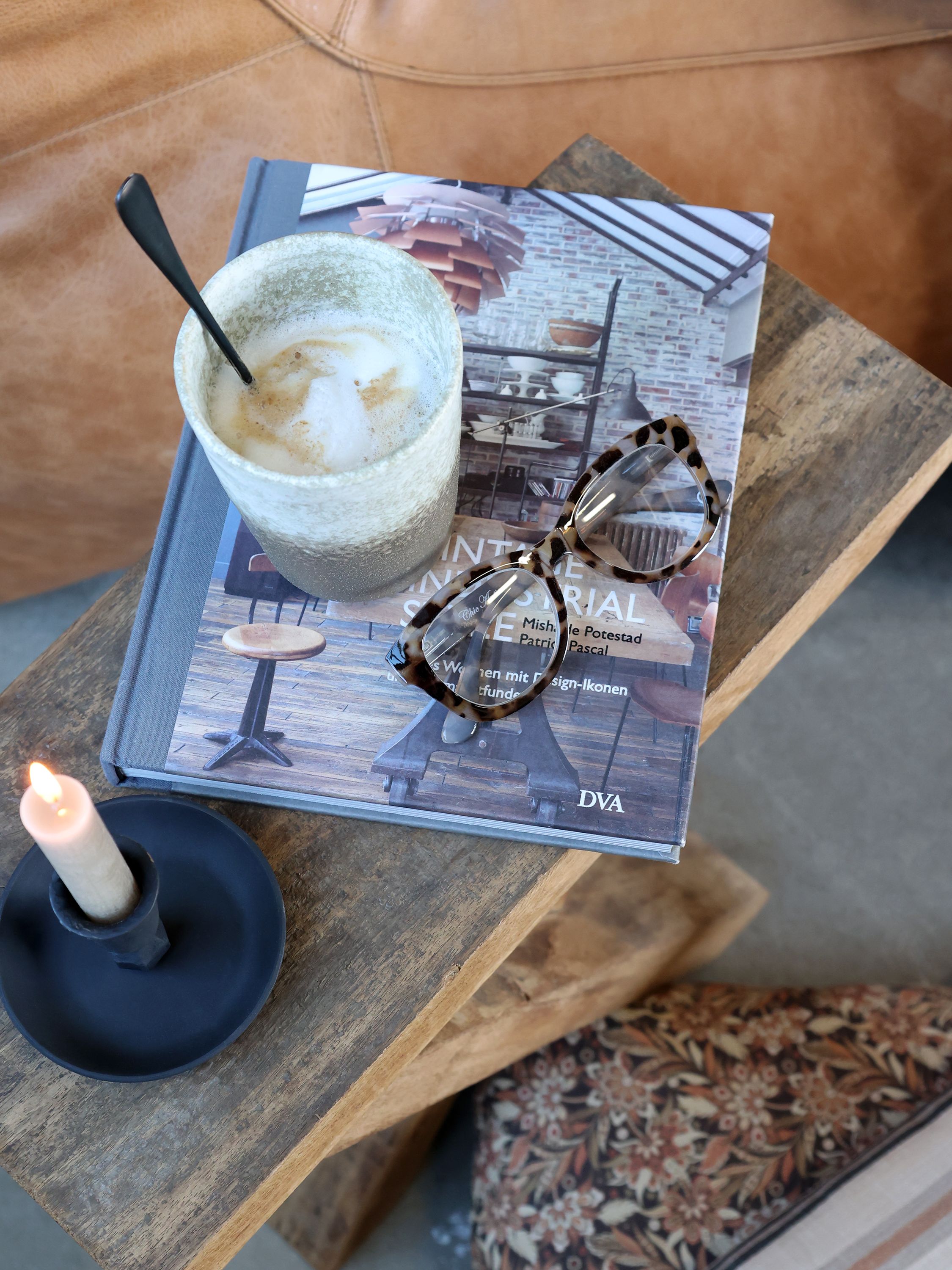 sidebord rustikk tre