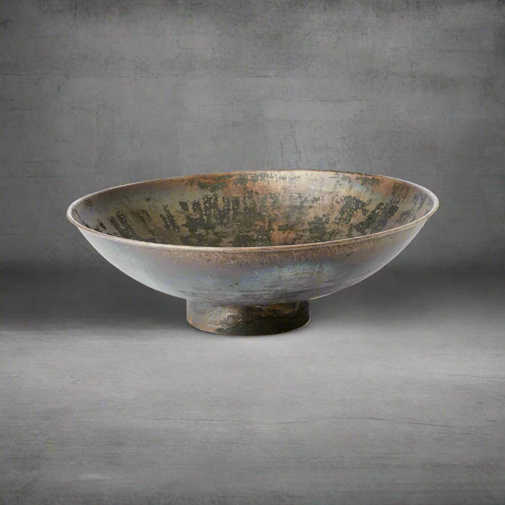 skål metall rustikk redesign planter 787-226-60