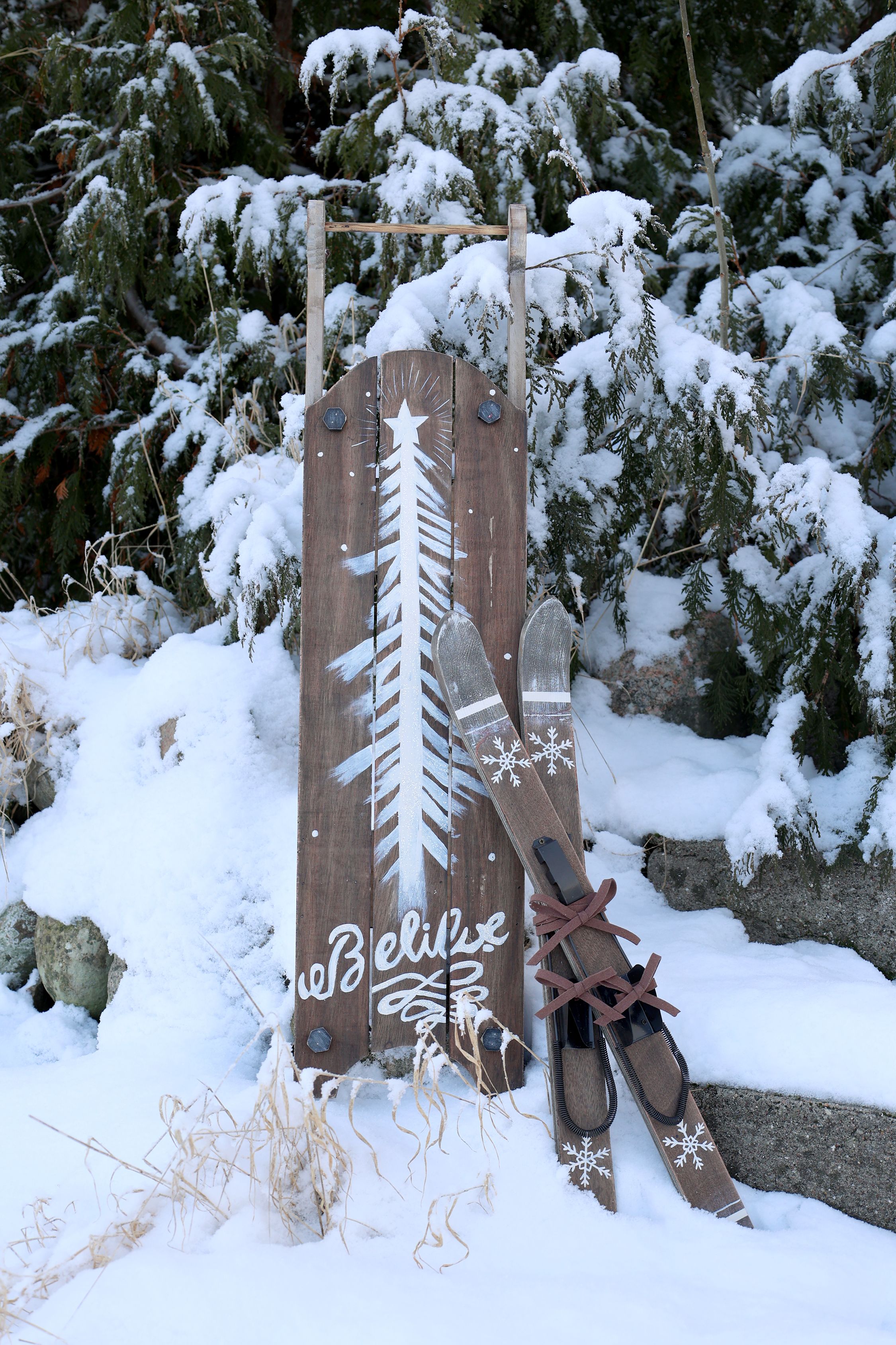 Ski Dekor, Julepynt - 60cm