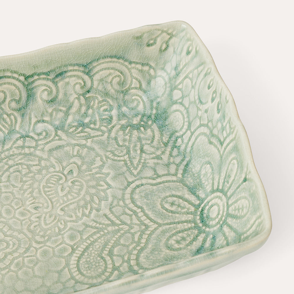 Liten Ildfast Form, Antique - 15x23cm⎜Sthål