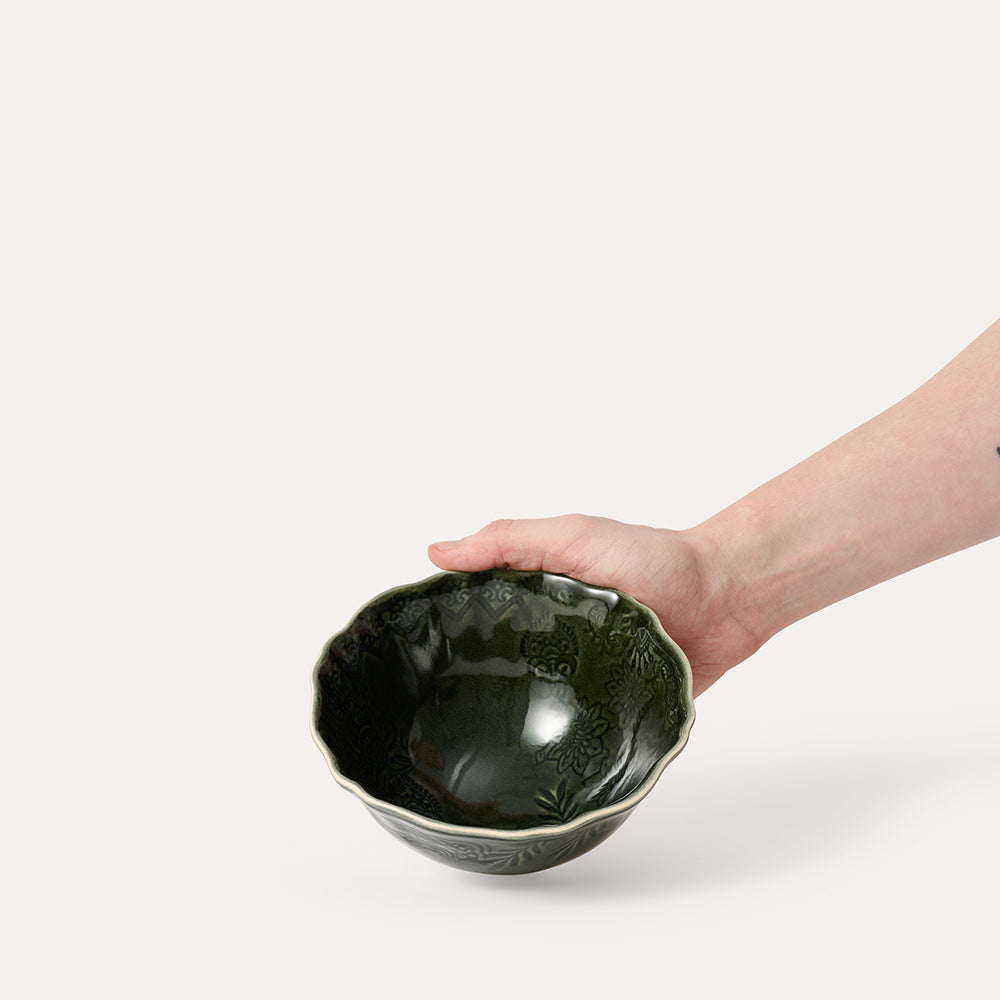 sthål liten suppe skål - shadow