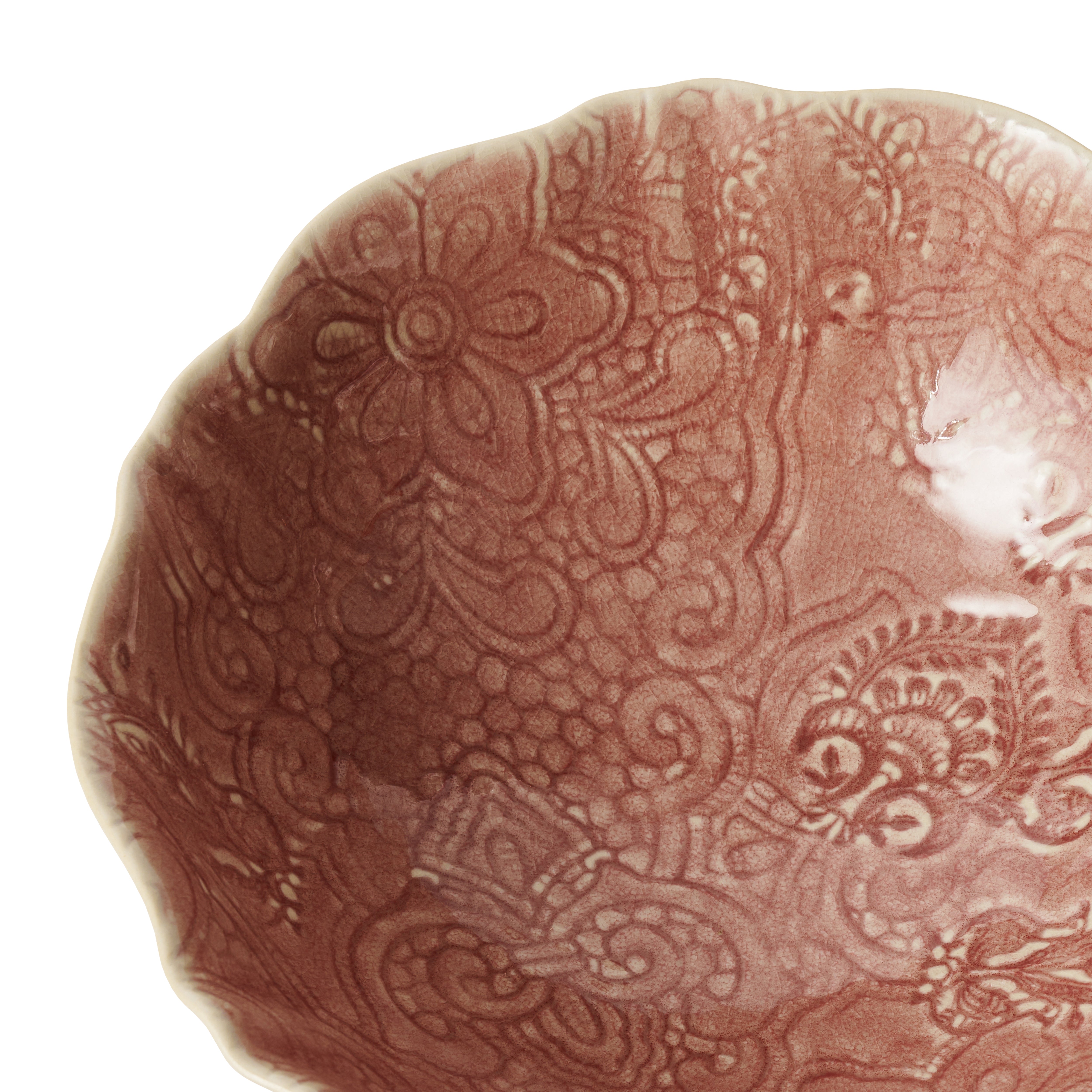 sthål skål bolle bowl old rose rosa 110619 nettbutikk
