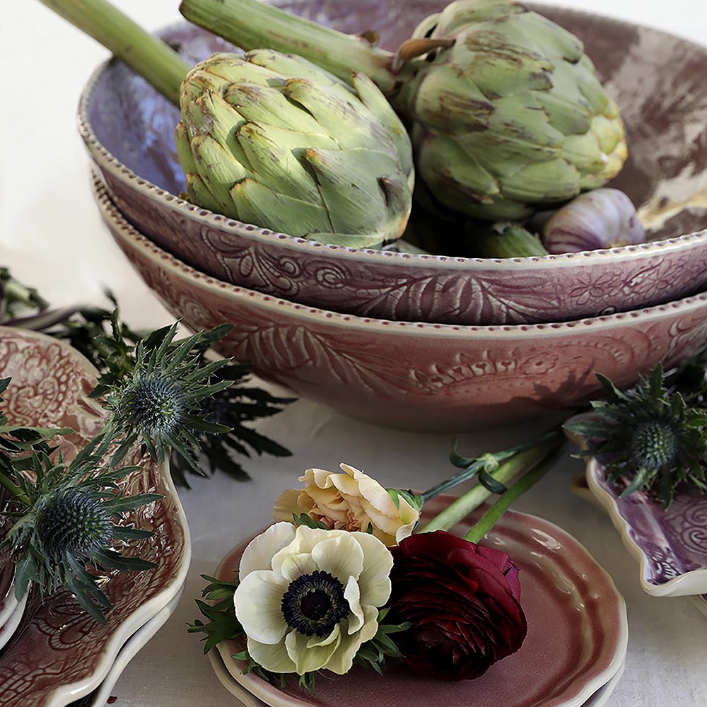 sthål stor skål bowl large grønn sjøgrønn seaweed 111511