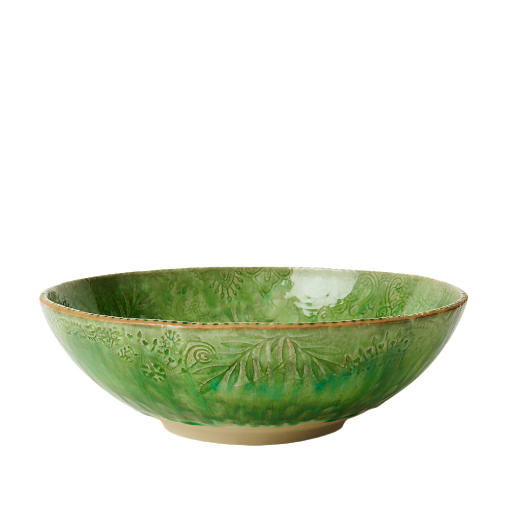 sthål stor skål bowl large grønn sjøgrønn seaweed 111511