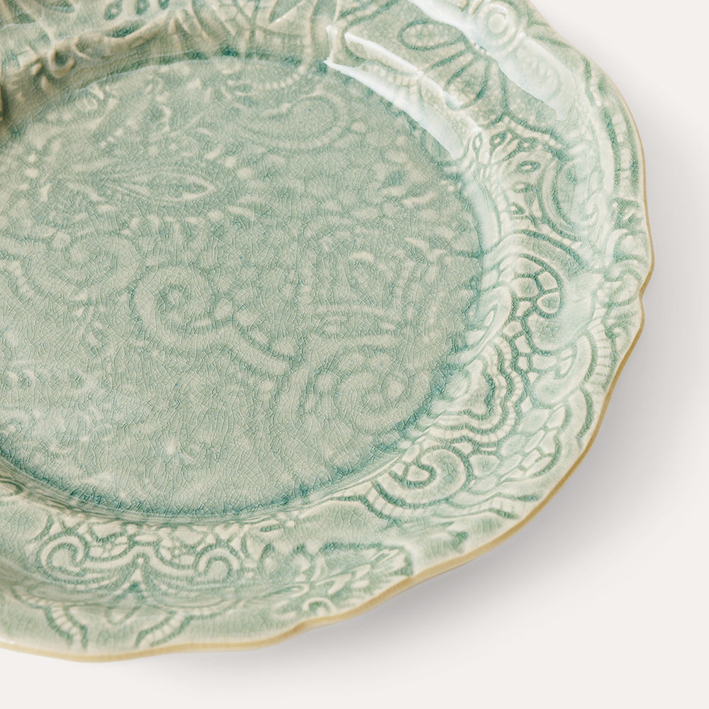 sthål tallerken frokosttallerken antique arabesque 111309