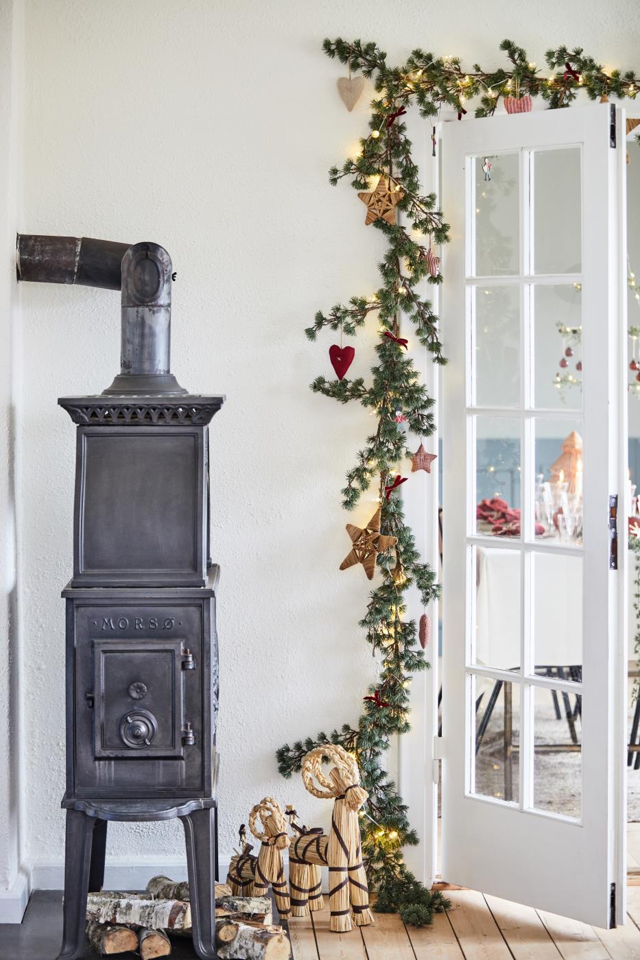 stor julebukk halm brun ib laursen