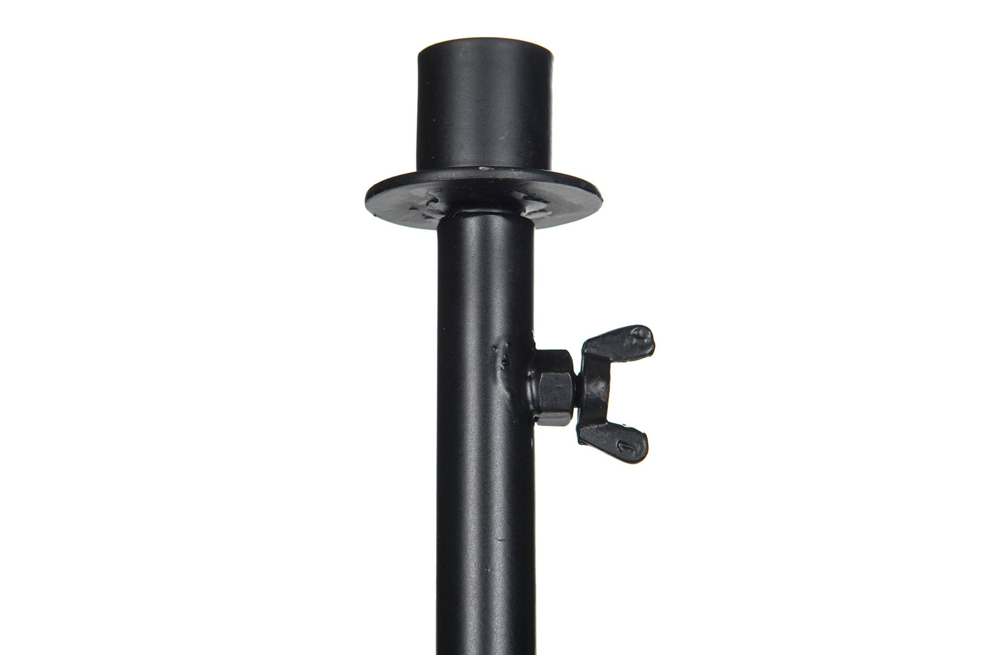 Høy Lysestake, Svart Regulerbar 82-154cm