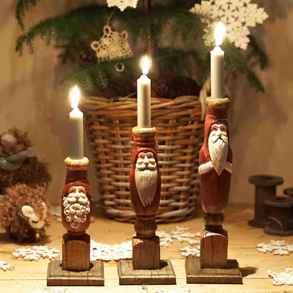 Lysestake Nisse, Rød - 30cm