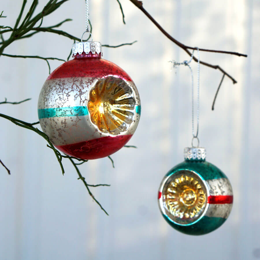 Julekule, Retro - 6pk