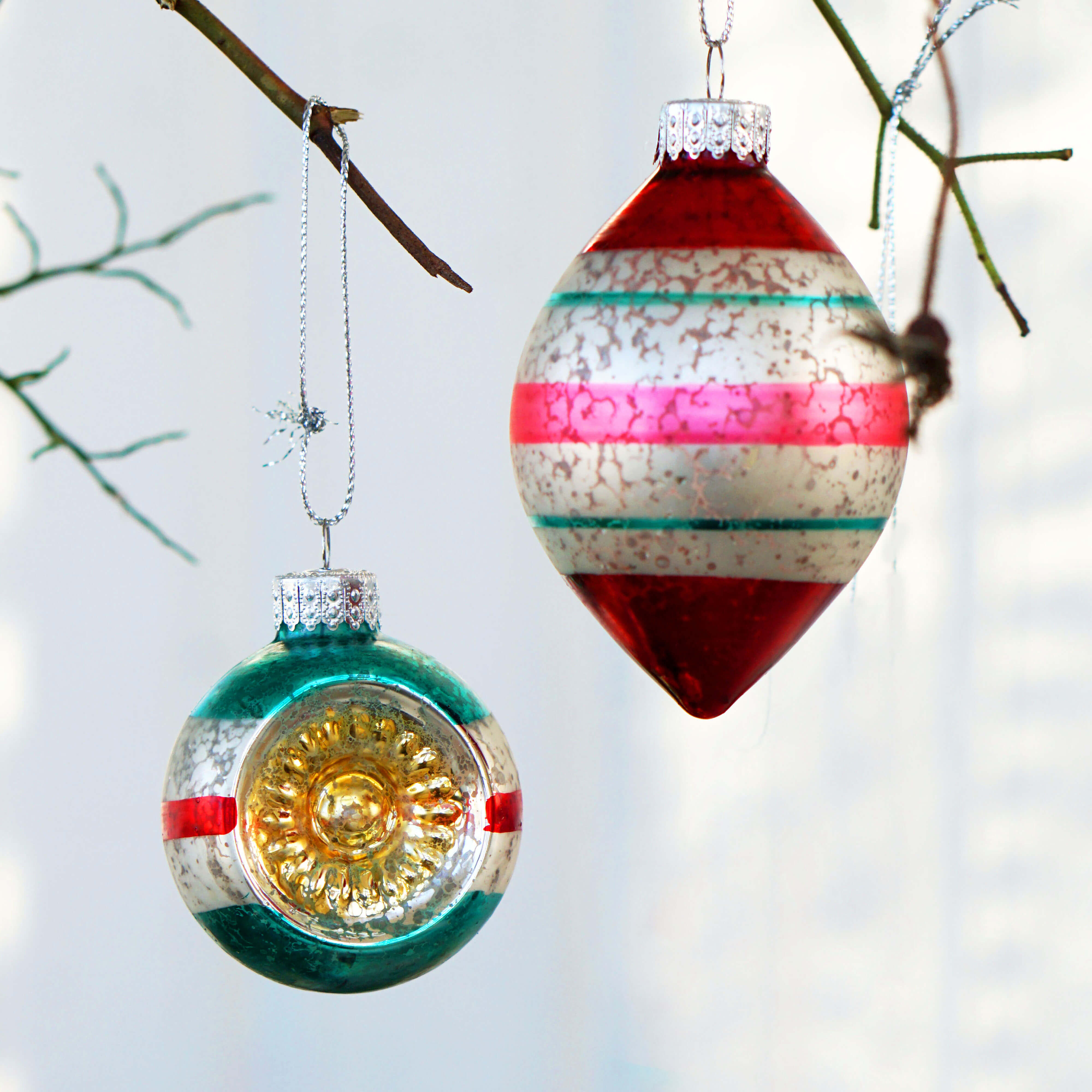 Julekule, Retro - 6pk