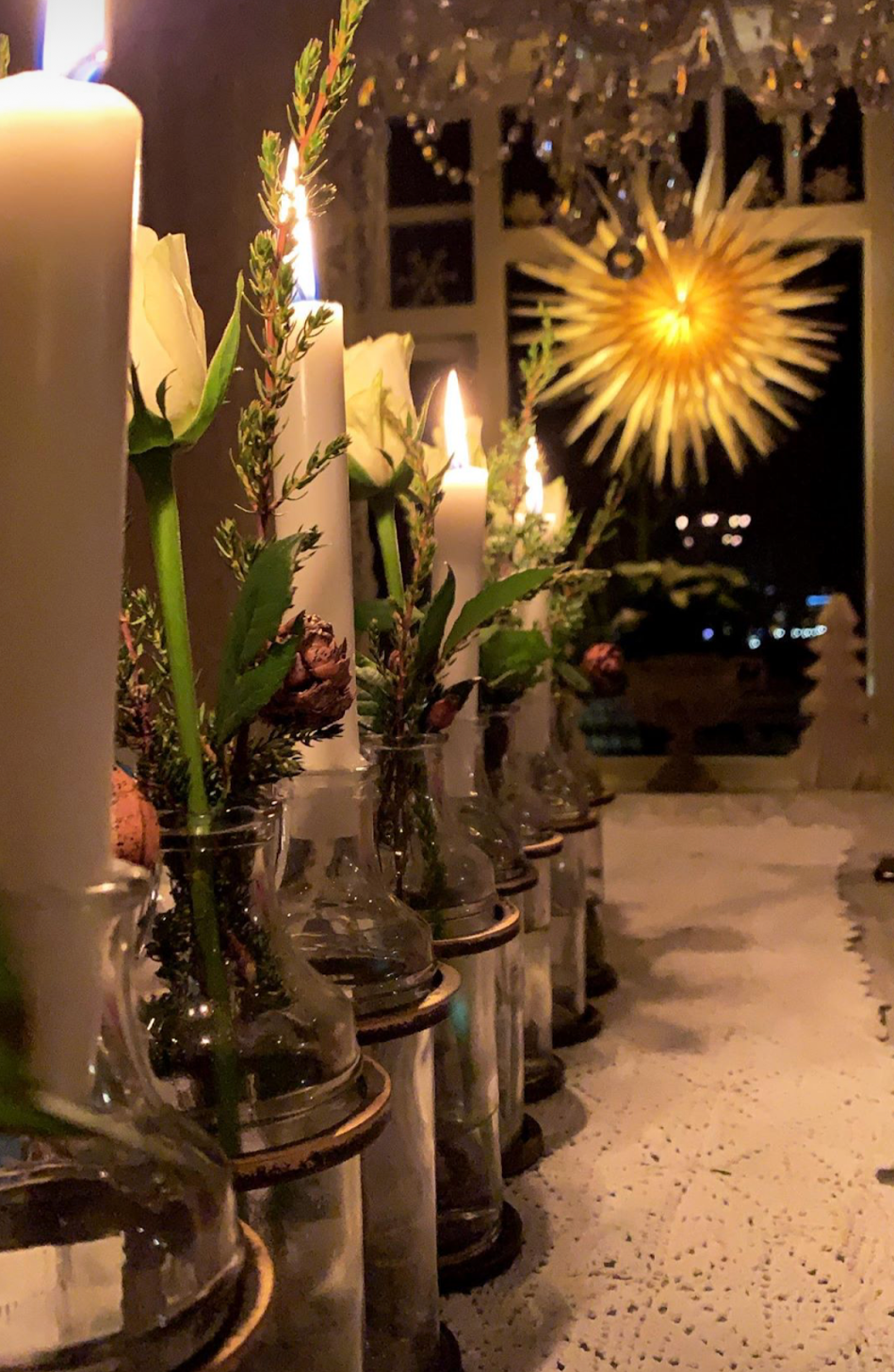 Flasker m/ Stativ - 36cm