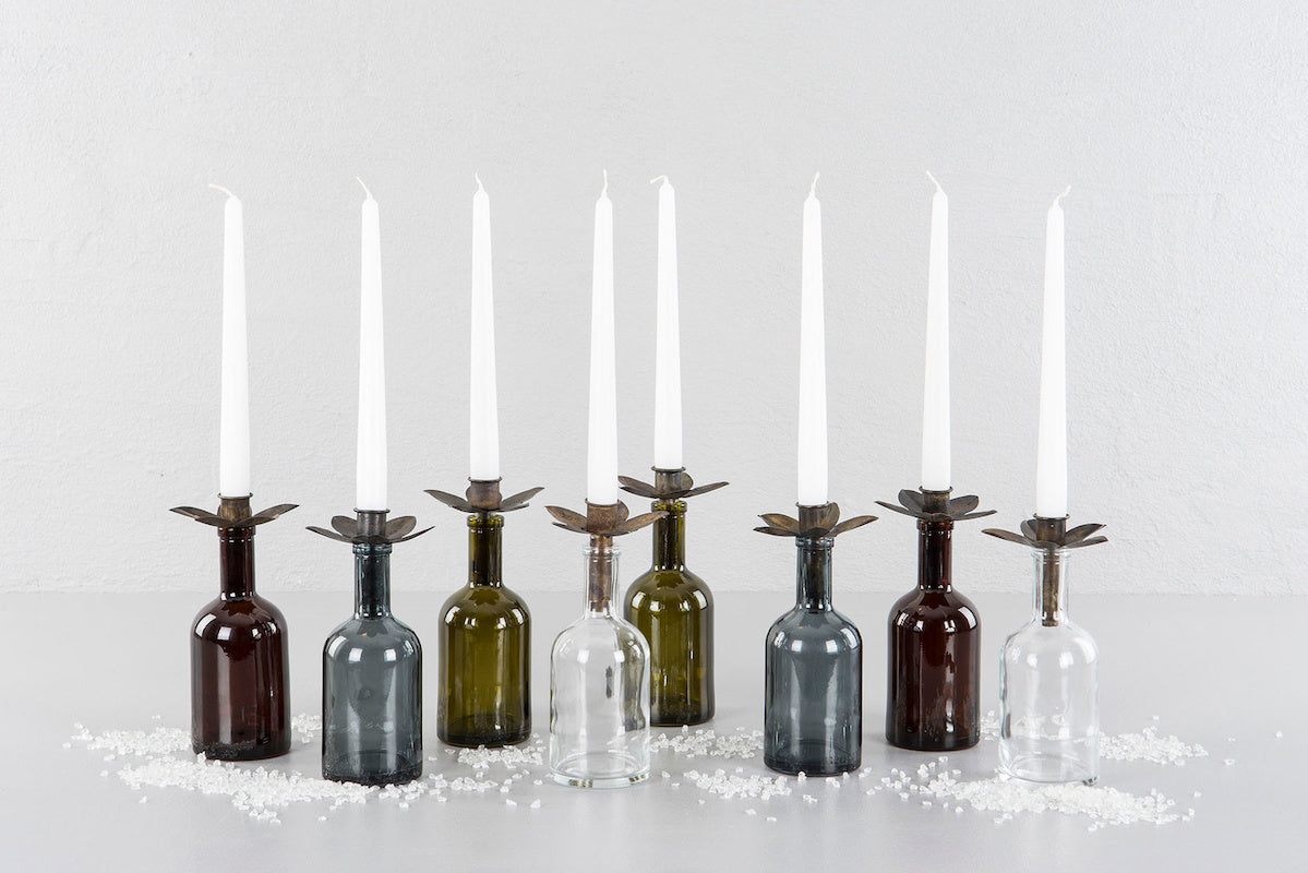 Apotekerglass, Klart - 18cm