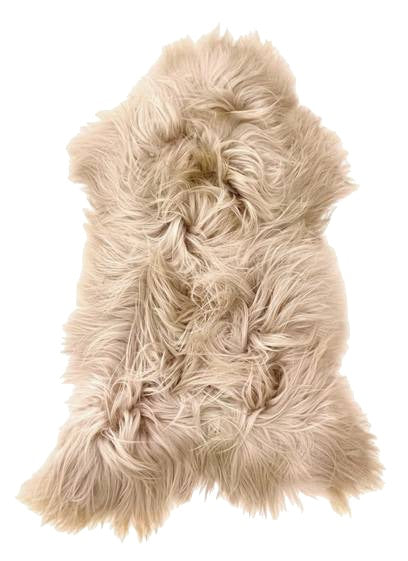 beige saueskinn
