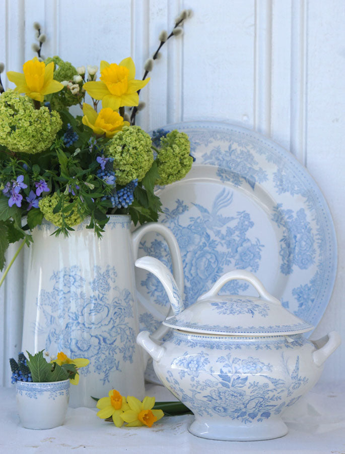 Burleigh, pottery, øse, terrin