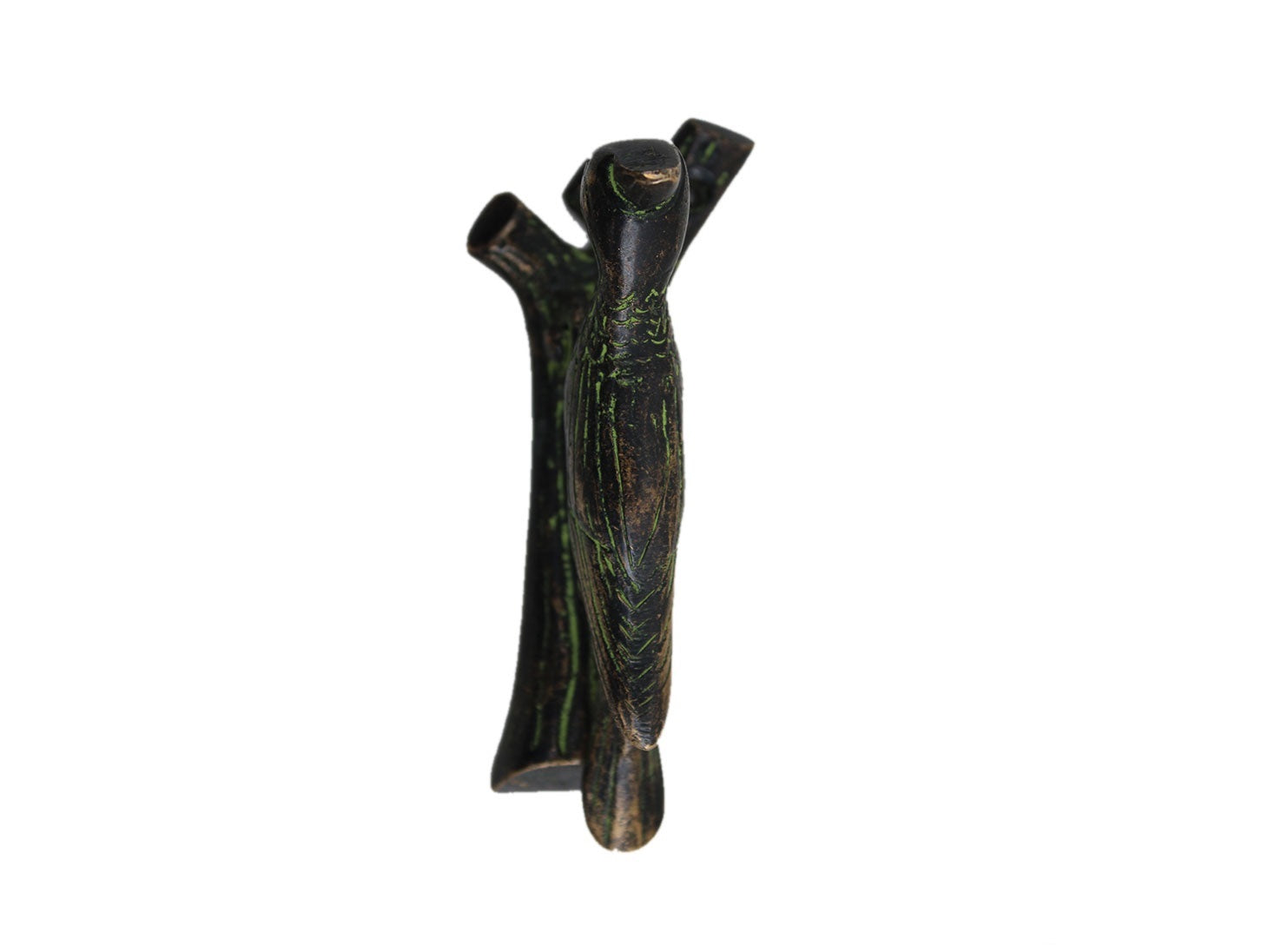 Dørbanker Hakkespett, Messing - 13cm