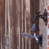 dørbjelle dør klokke rustikk gammeldags hytte br22