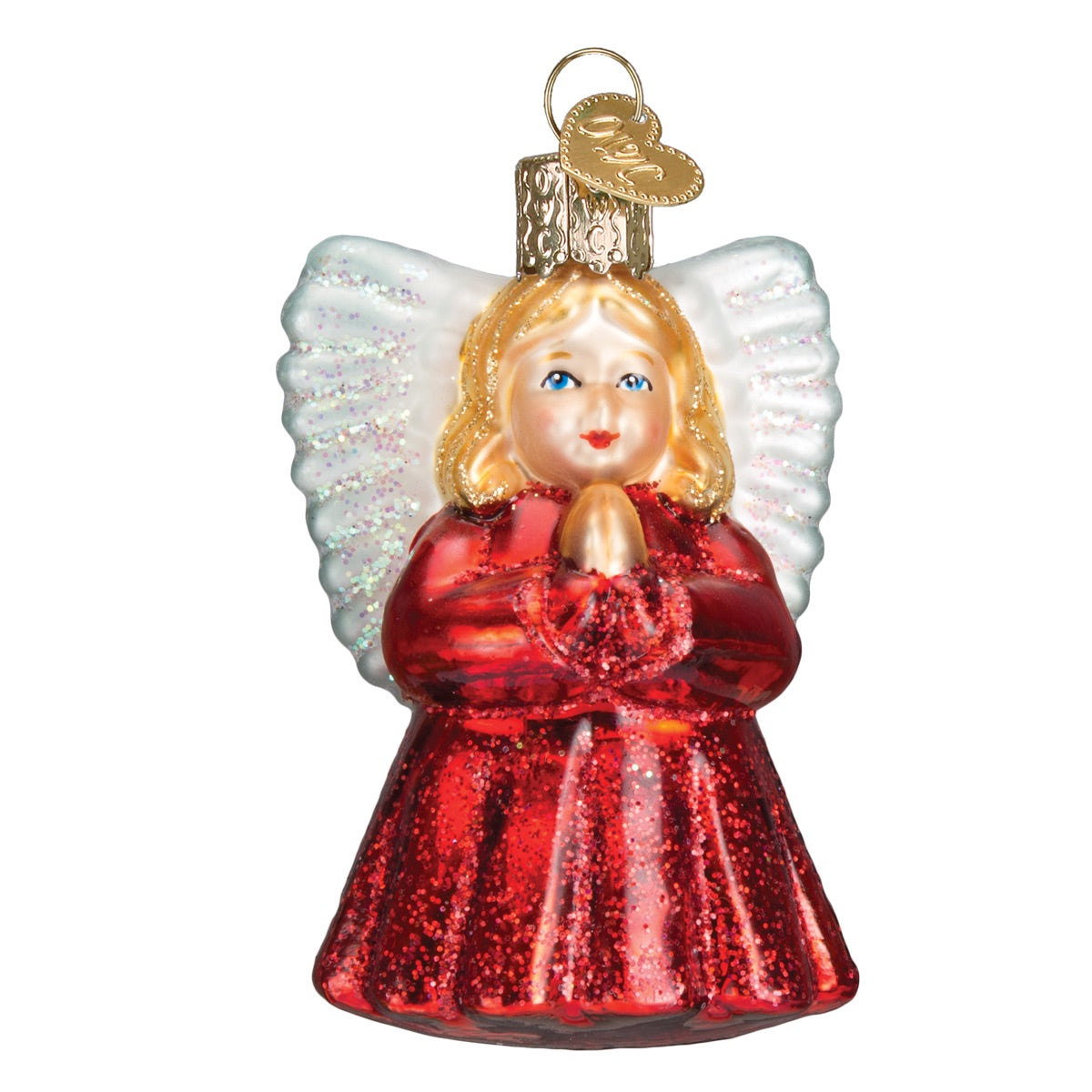 engel ornament juletrepynt glass old world christmas julepynt