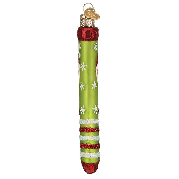 Julestrømpe Ornament, Glass - 12cm