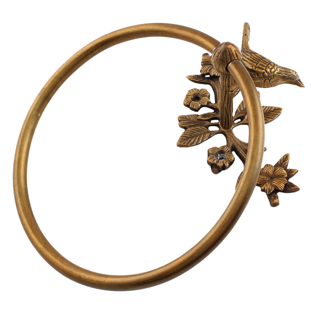 Håndkleholder, Ring m/Fugl