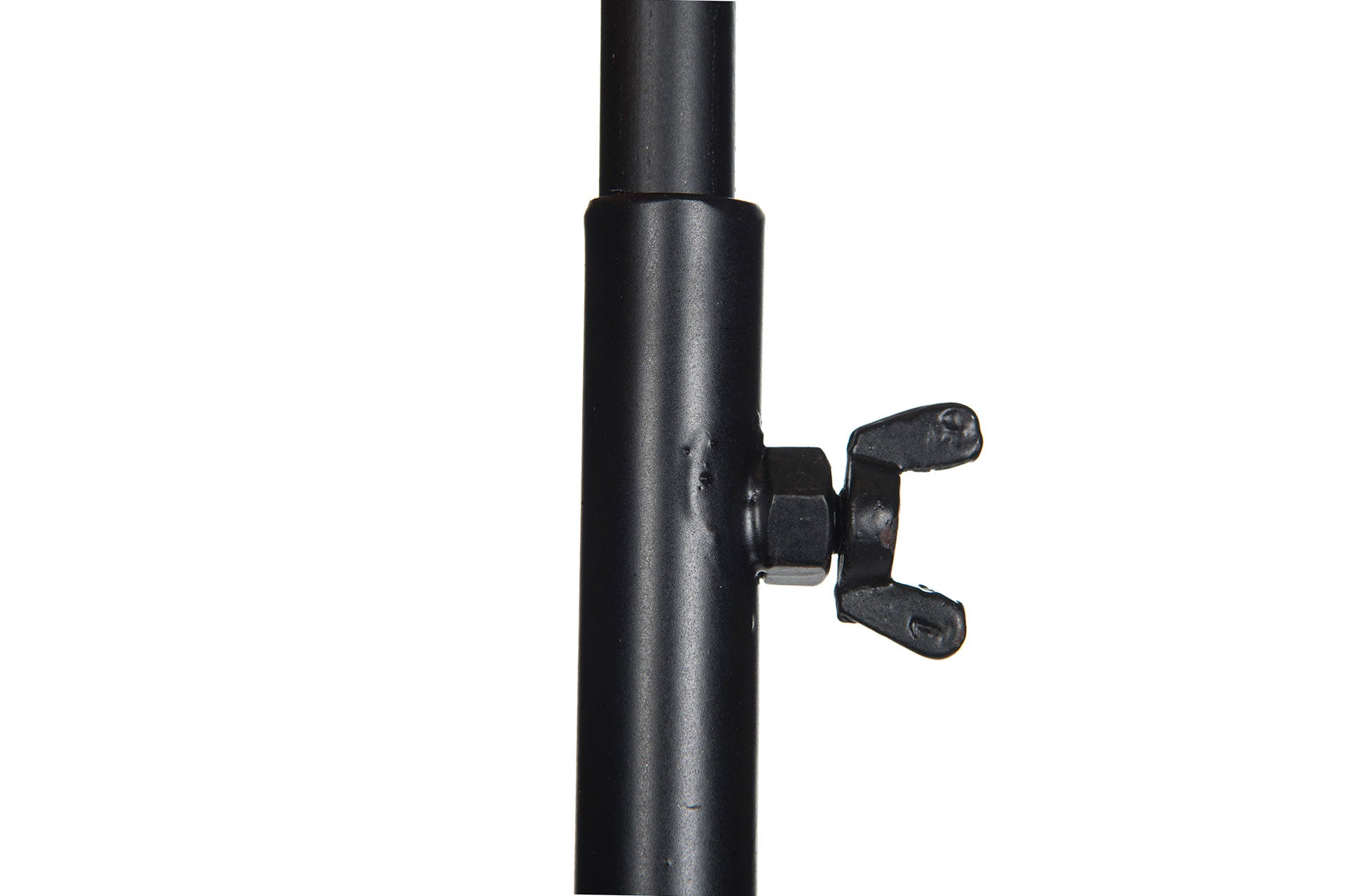Høy Lysestake, Svart Regulerbar 82-154cm