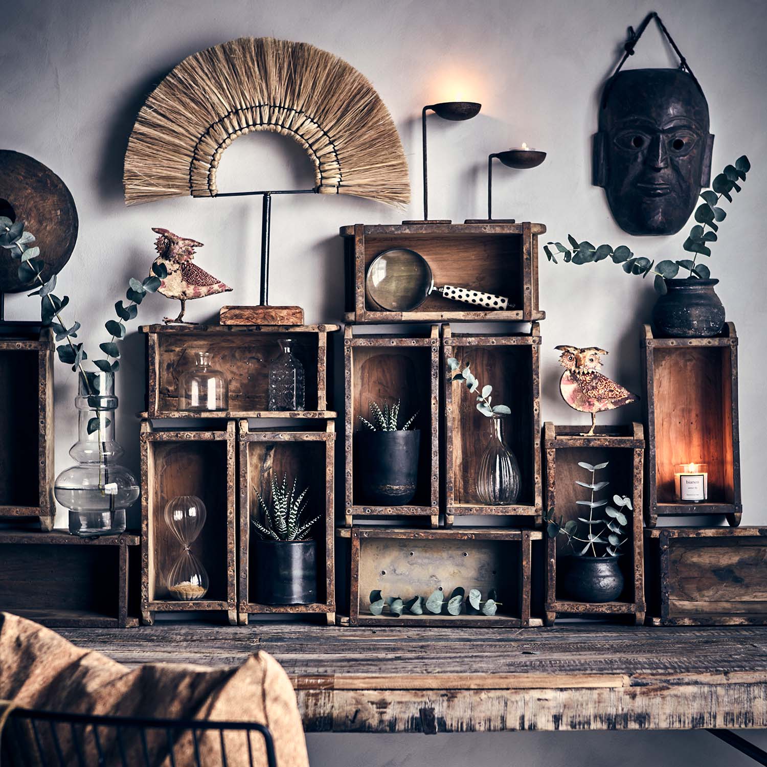 hylle mursteinsform inspirasjon inspo