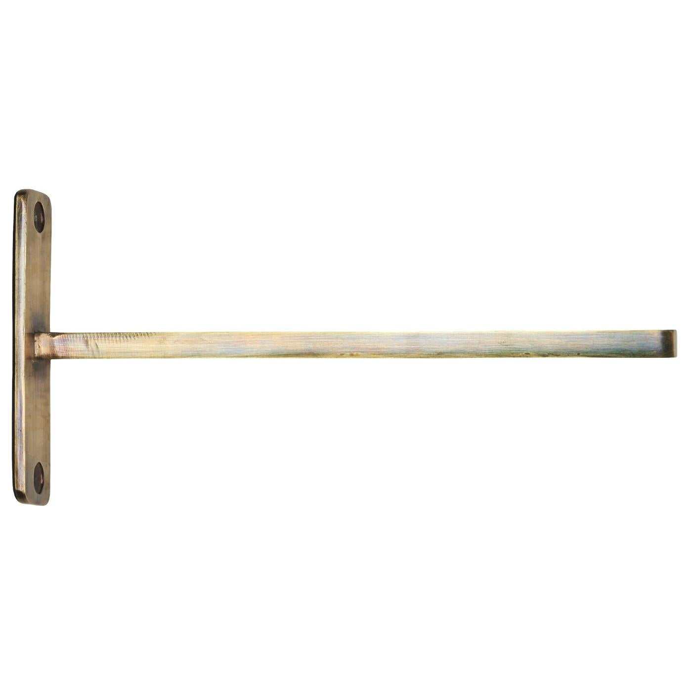 hylleknekt antikk messing ib laursen enkel stilren design 05994-17