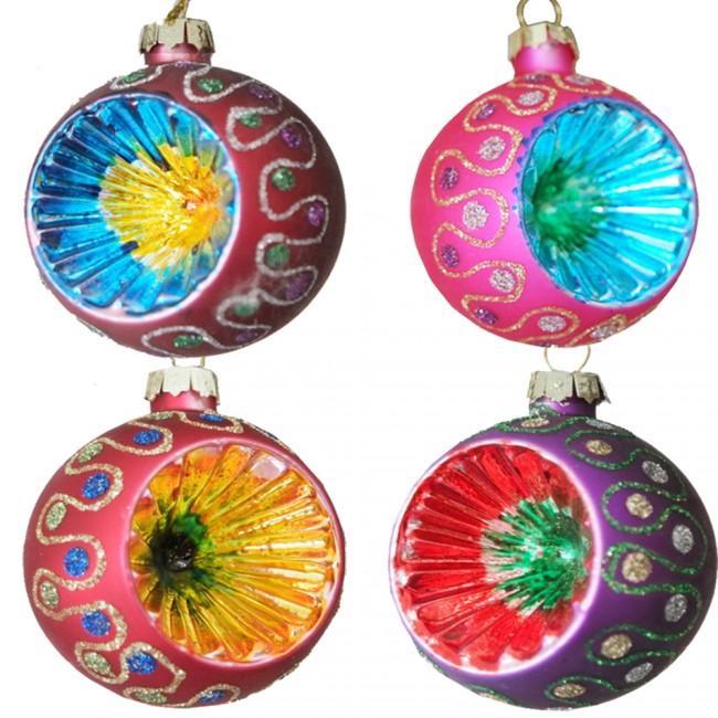 julekule vintage gammeldags glass nettbutikk