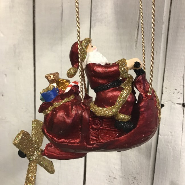 Julenisse Luftballong - 35cm