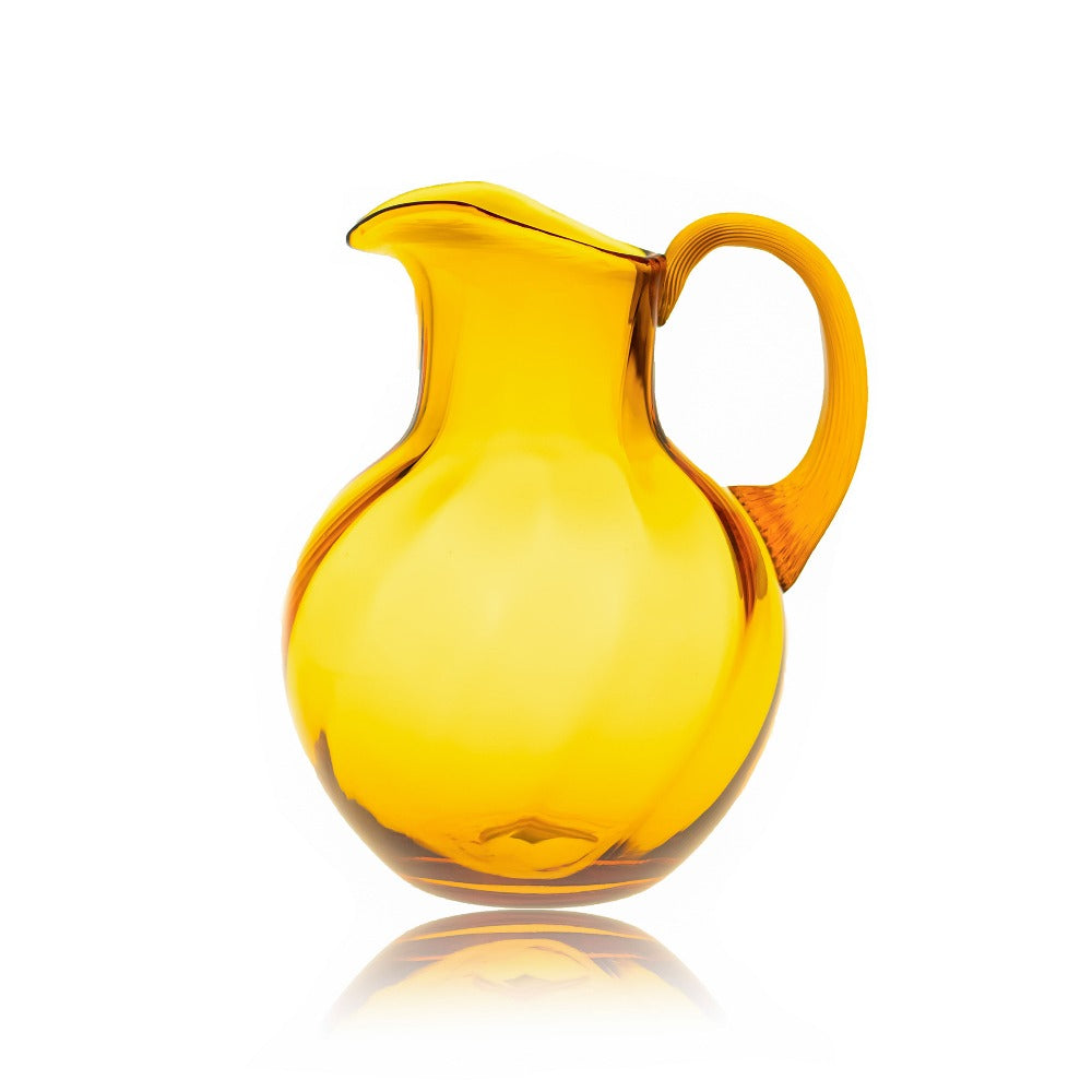 karaffel mugge marika amber klimchi gul oransje orange krystall