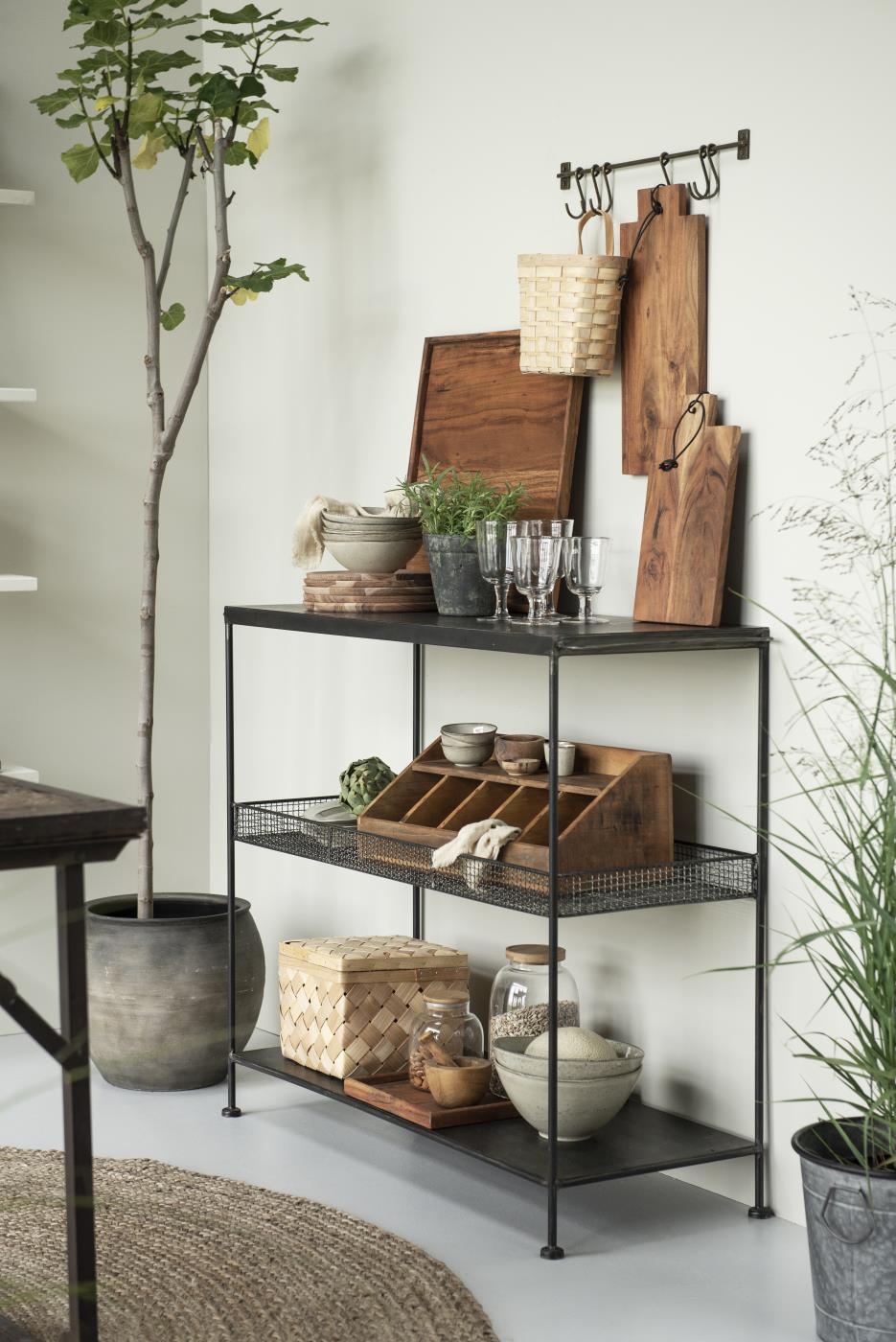 kasse bestikk bestikkasse treverk rustikk hytte nettbutikk ib laursen kjøkken inspirasjon