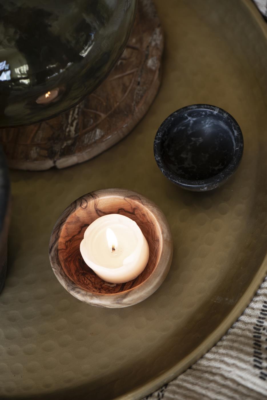 liten treskål servering tapas lys 1611-00