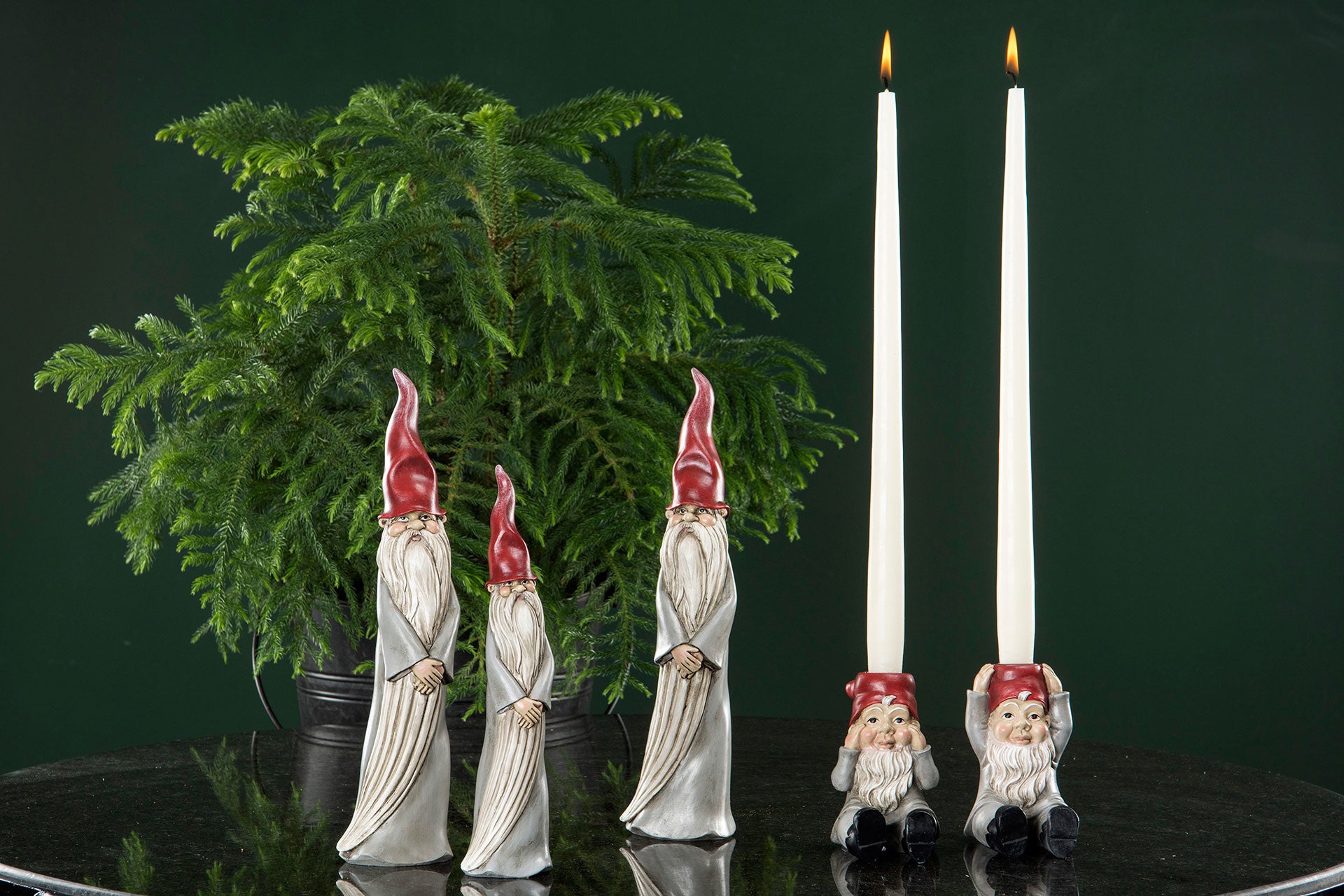 Lysestake Nisse - 12cm