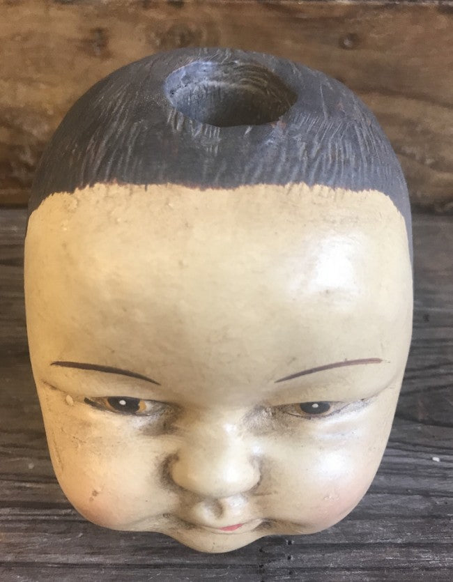 Lysestake, dukkehode - 11 cm