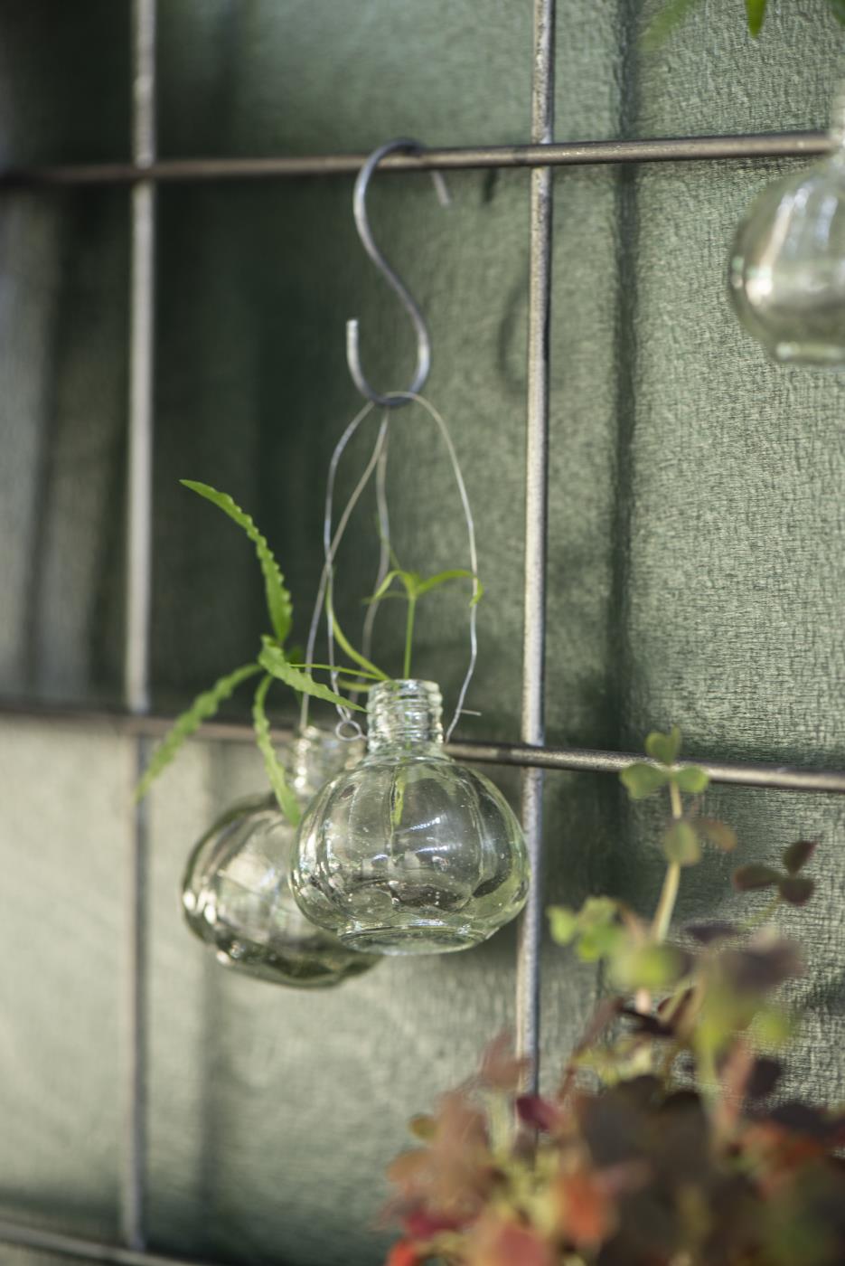 mini vase glass flaske borddekorasjon ib 9035-00