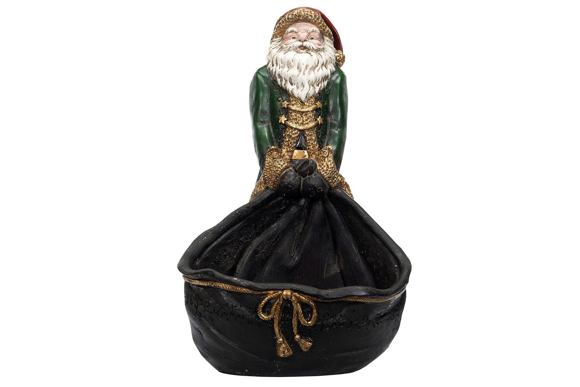 nisse julenisse sekk figur julepynt skål alot 102074