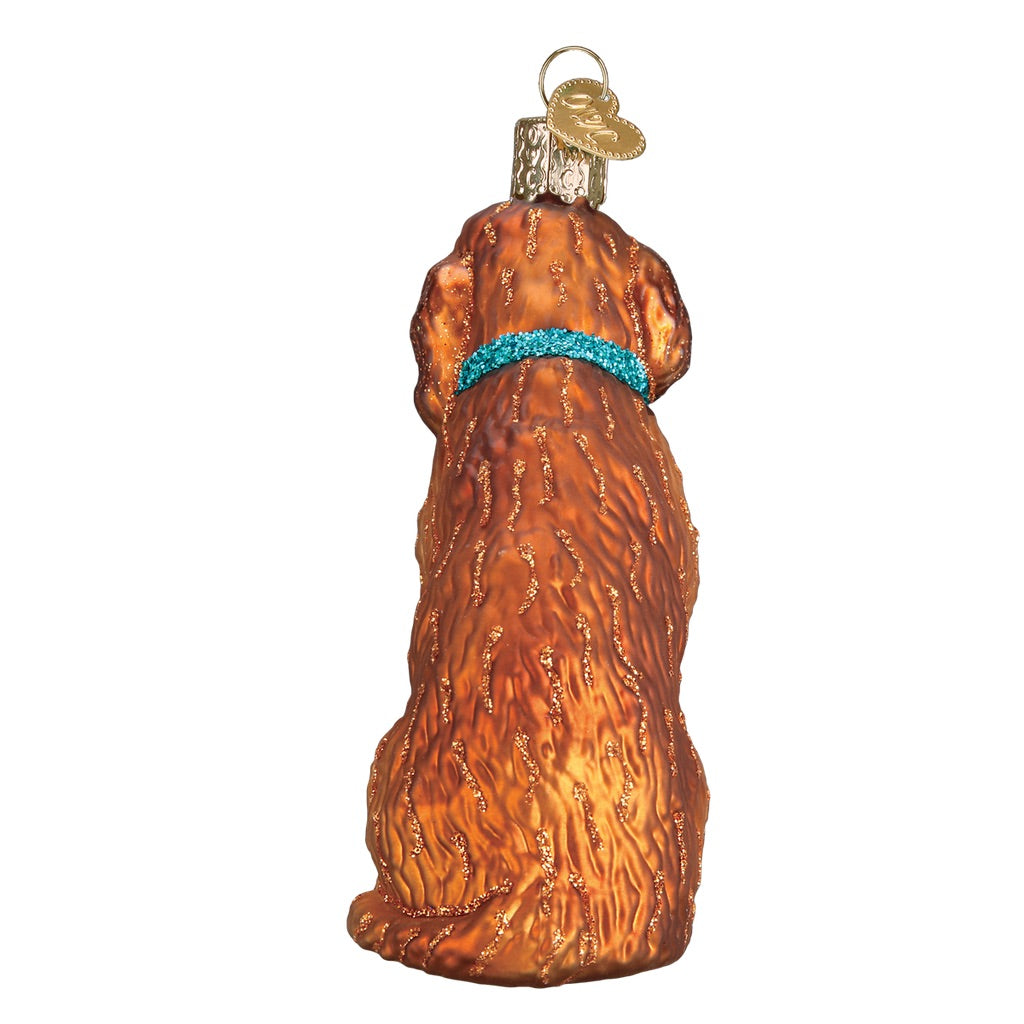 Juletrepynt Hund, Glass - 9,5cm