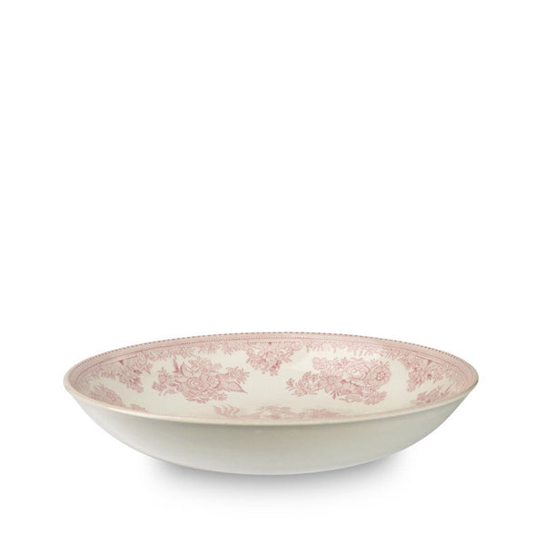 pasta tallerken burleigh bowl rosa pink asiatic pheasants nettbutikk norge