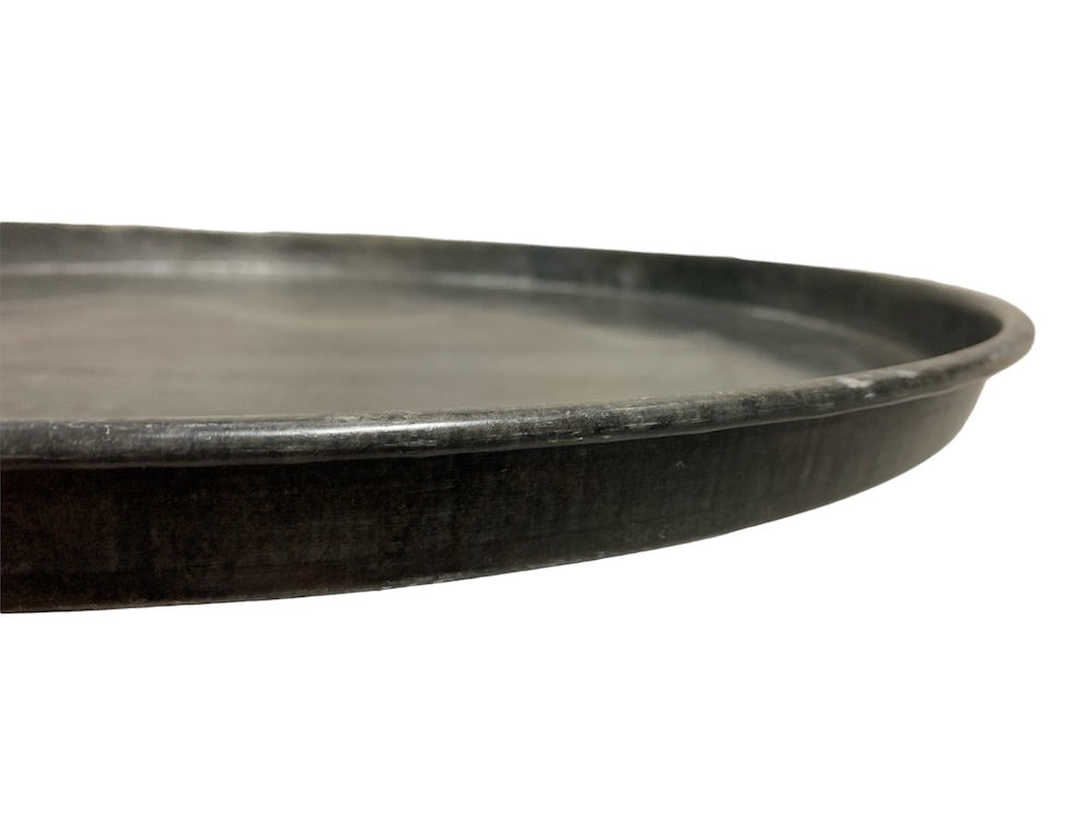 Stort Rundt Metallfat, Redesign - Ø55cm