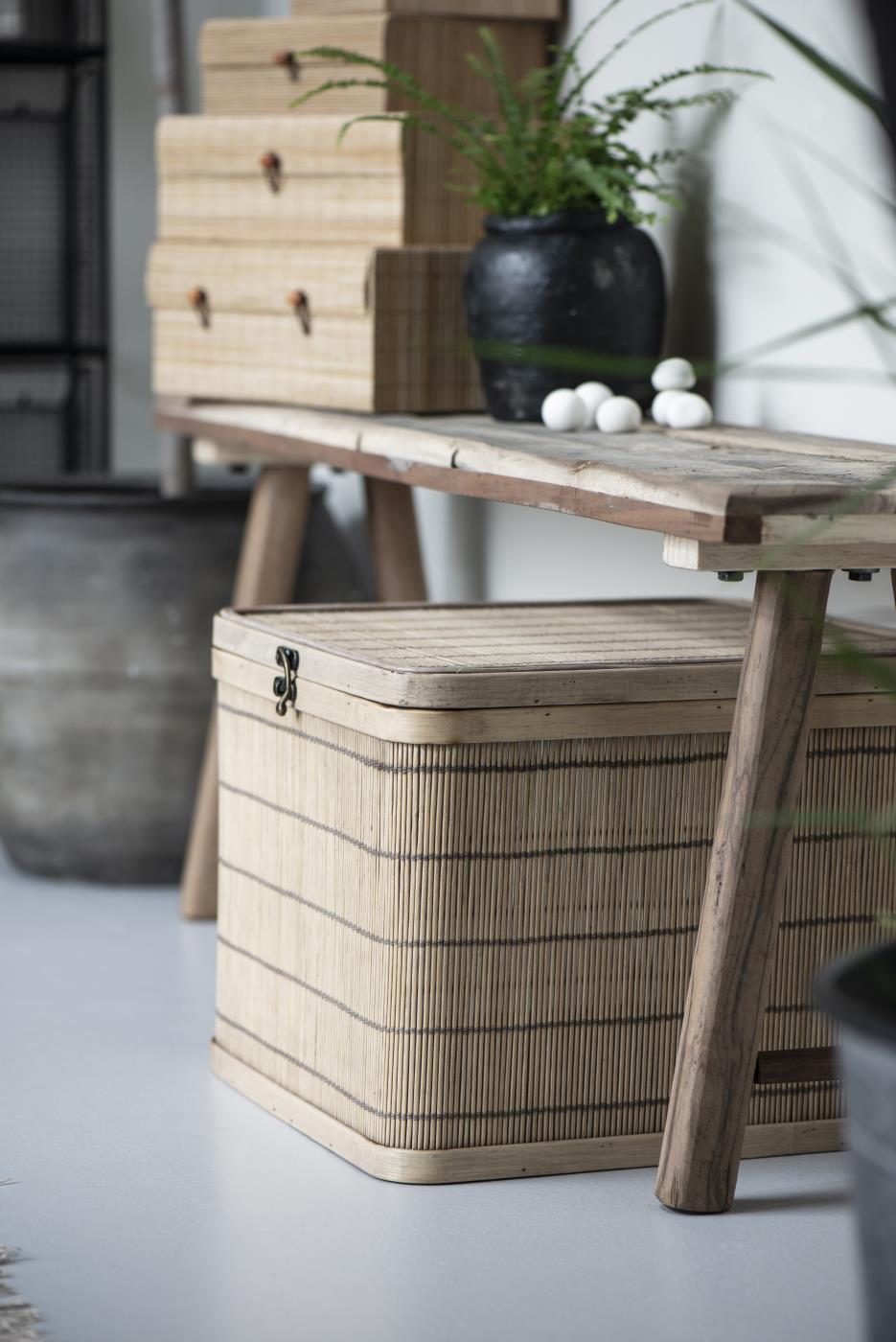 rustikk trebenk benk treverk unika ib laursen 2171-00