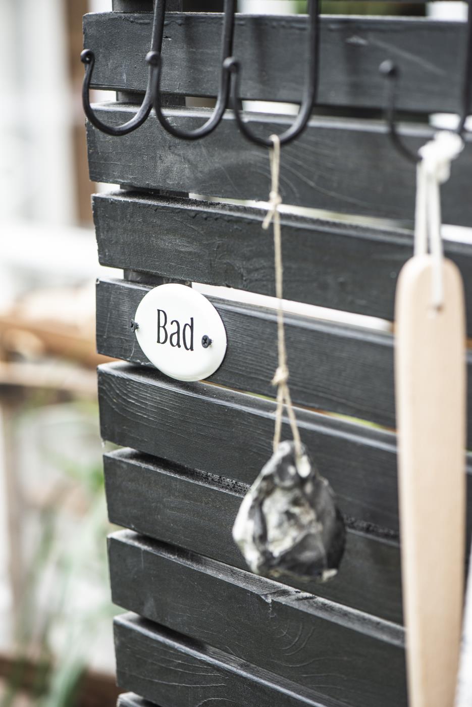 skilt bad baderom hvitt toalett ib laursen 70103-11