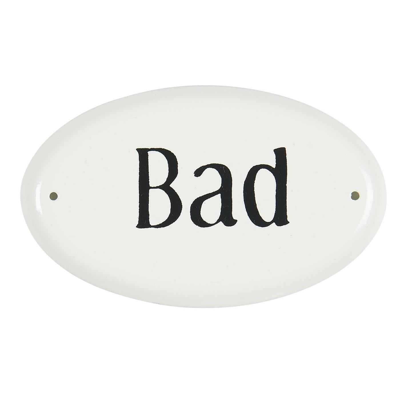 skilt bad baderom hvitt toalett ib laursen 70103-11