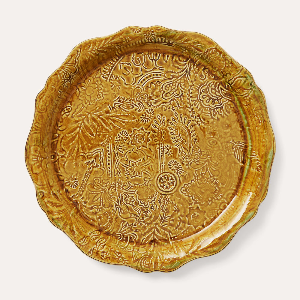 sthål serveringsfat pizza fat tallerken pineapple tapas ost snacks 111717