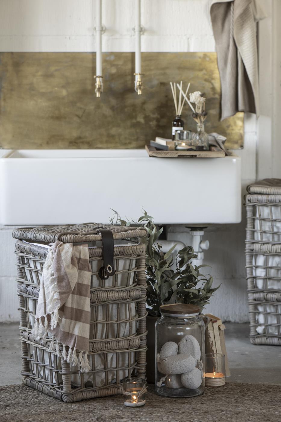 Glasskrukke m/Trelokk - 3,7liter