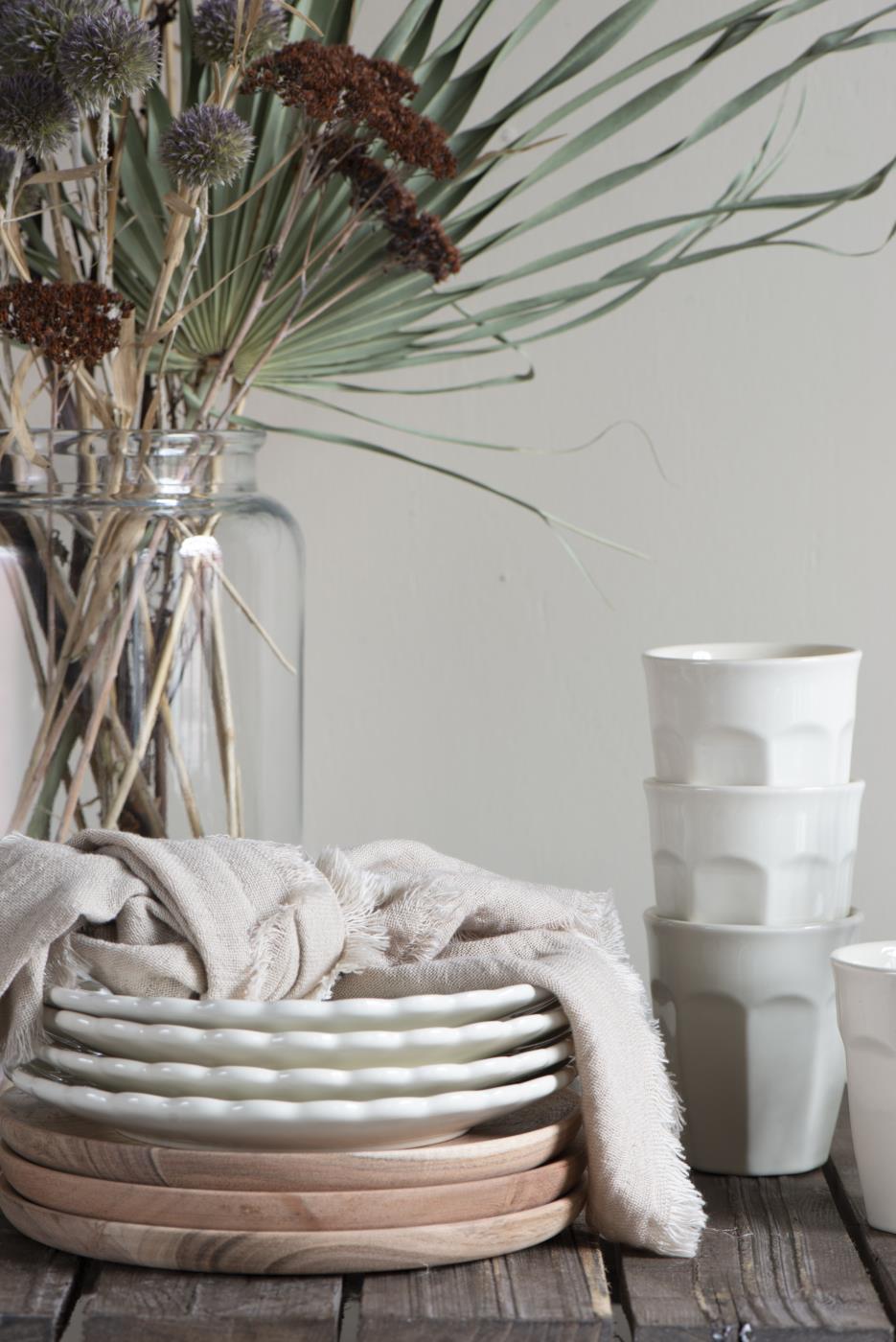 Glasskrukke m/Trelokk - 3,7liter