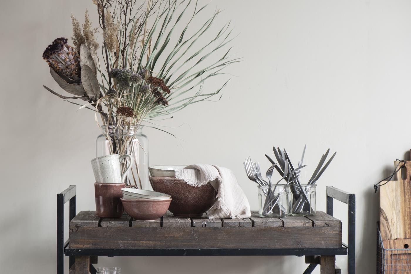 Glasskrukke m/Trelokk - 3,7liter