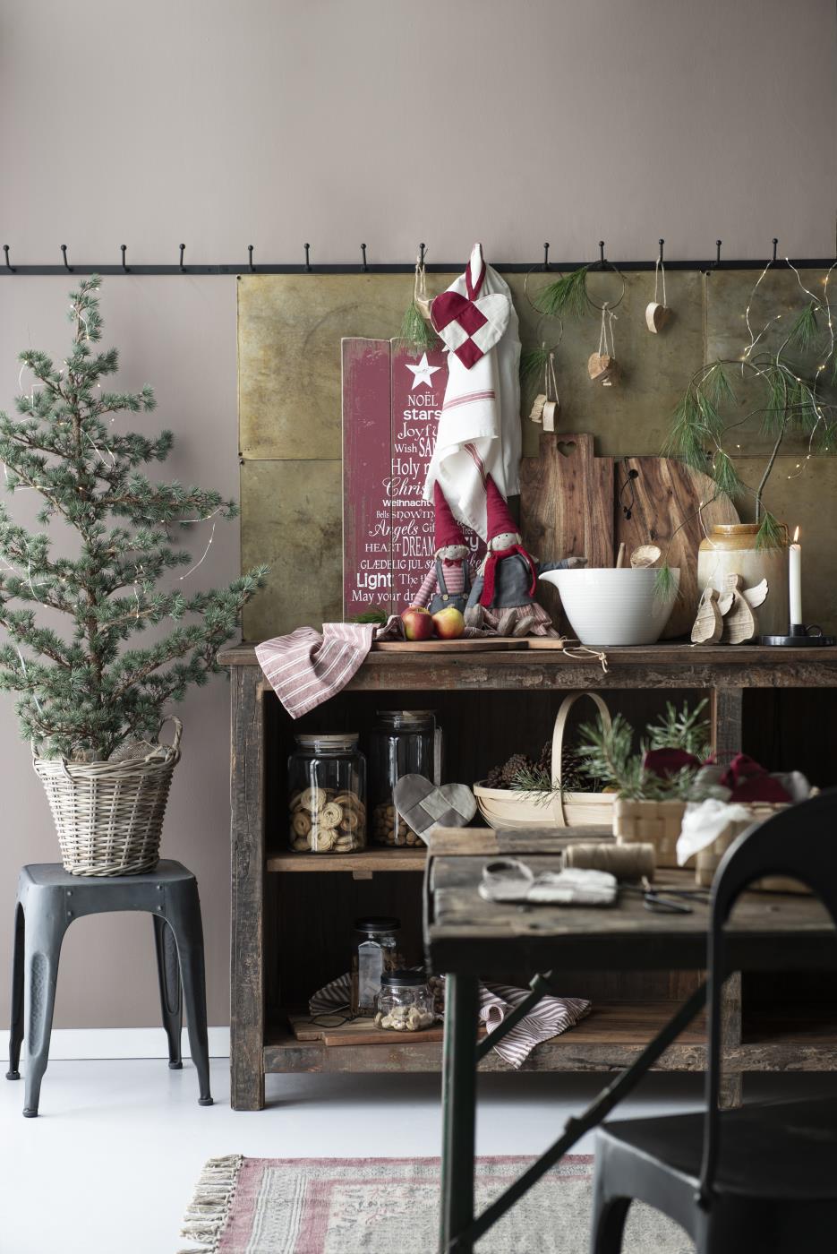 Glasskrukke m/Trelokk - 3,7liter