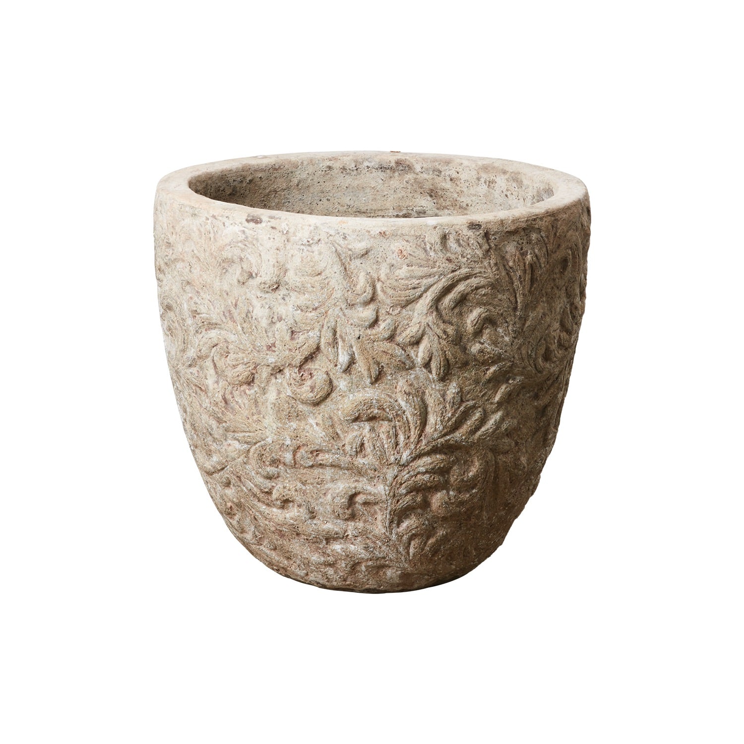 stor massiv krukke potte rustikk leire affari 083-490-99