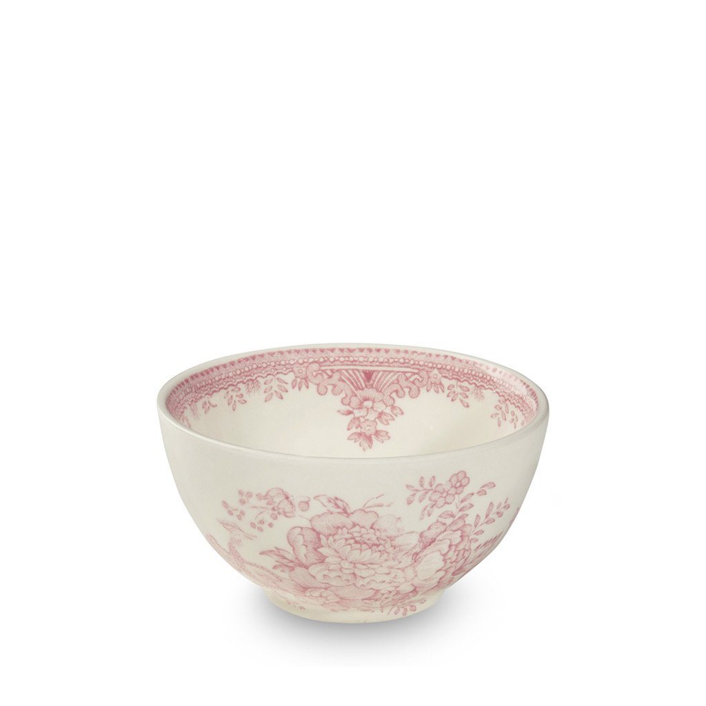 sukkerskål skål sukker rosa pink asiatic pheasants sugar bowl burleigh