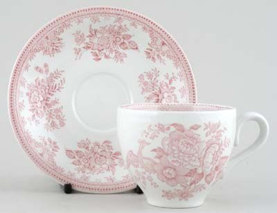 Tekopp m/ Fat 187ml - Pink Asiatic Pheasants