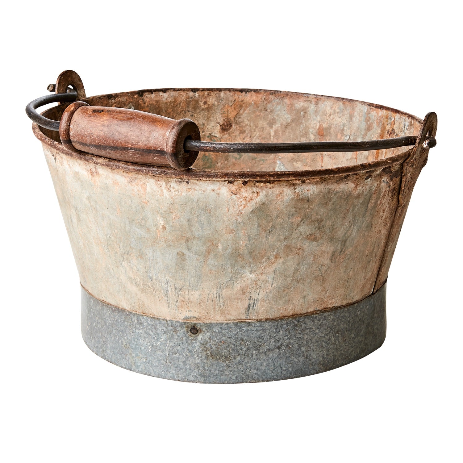 vintage bøtte gammel metall affari 076-161-00